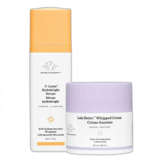 Drunk Elephant Trex Brighten Cosmetics Set 2 Pieces