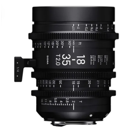 Sigma 18-35mm T2 High-Speed Zoom Lens (Canon EF)