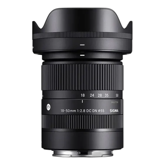 Sigma 18-50mm F2.8 DC DN Contemporary, Canon RF Mount, Black