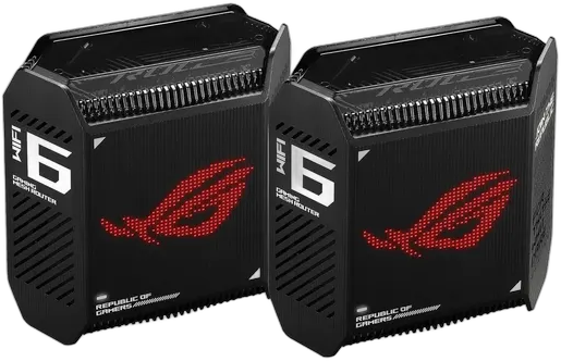 Asus ROG Rapture GT6 Wi-Fi 6 Mesh System, Tri-Band
