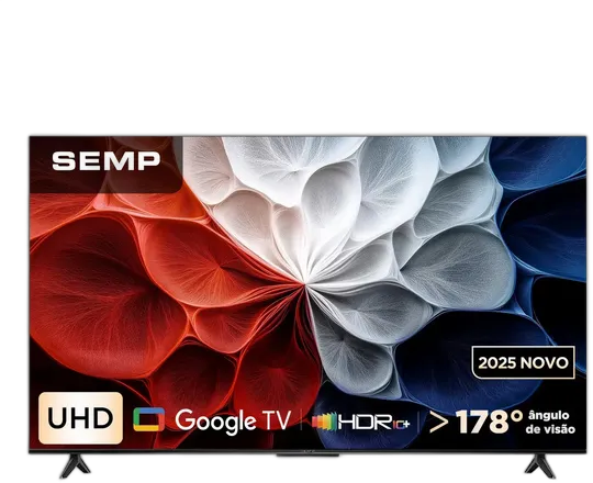 HVA 65-inch Smart LED TV Android TV UHD 4K Semp 65S62 Google TV Bluetooth