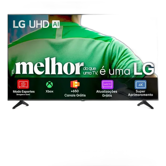 Smart TV LG UHD AI UA75 65-inch HDR10 Pro Processor ฮฑ7 AI Gen8 webOS 25