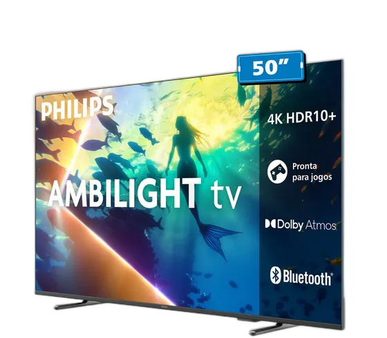 Smart Tv Philips 50 4k Ambilight 50pug8100/78 Bluetooth