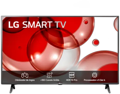 Professional Smart TV LG 43 Full HD Processor A5 Gen6 AI Alexa Built-in webOS 23 43LR671C-B