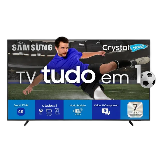 Smart TV U8600F Crystal UHD 4K 85" Black Samsung Bivolt