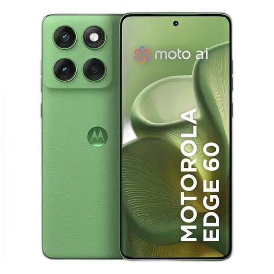 Motorola Edge 60 5g Smartphone - 512gb 24gb (12gb Ram+12gb Ram Boost) Quad-curve Screen Moto Ai 50mp Sony Camera Military Ultra-durability Ip68 + Ip69 - Green