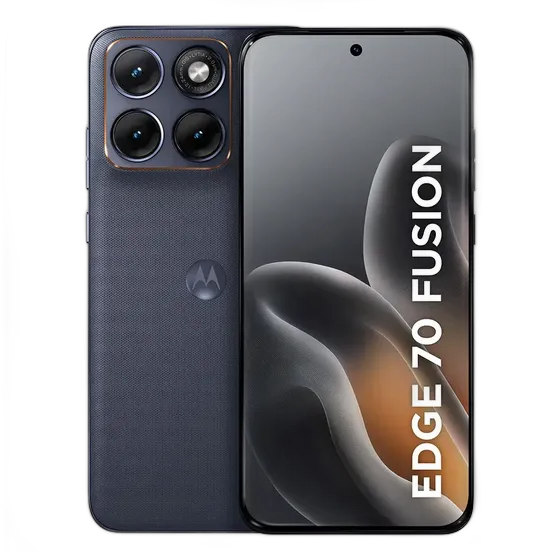 Smartphone Motorola Edge 70 Fusion 5g - 256gb 24gb (8gb RAM + 16gb RAM Boost), 50mp Sony Lytia 710 Camera, 1.5k Extreme AMOLED 144hz Display - Graphite