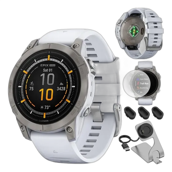 Garmin Epix Pro (Gen 2) Sapphire Titanium Smartwatch 1.85"
