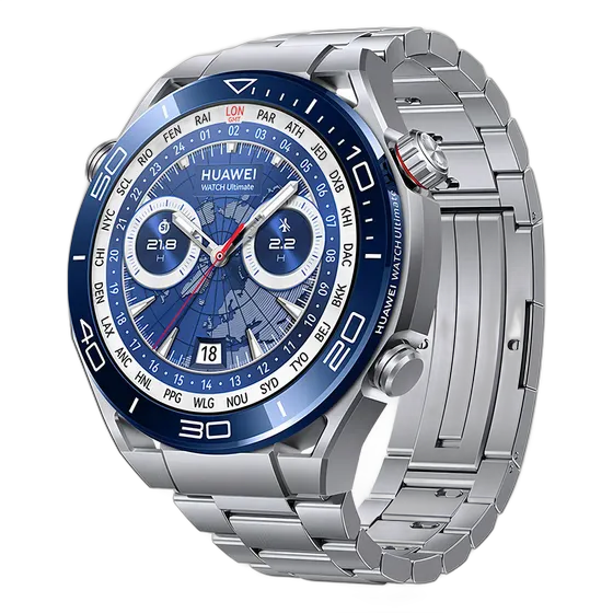 Huawei Watch Ultimate Smartwatch Blue Titanium with 1.5" AMOLED Display