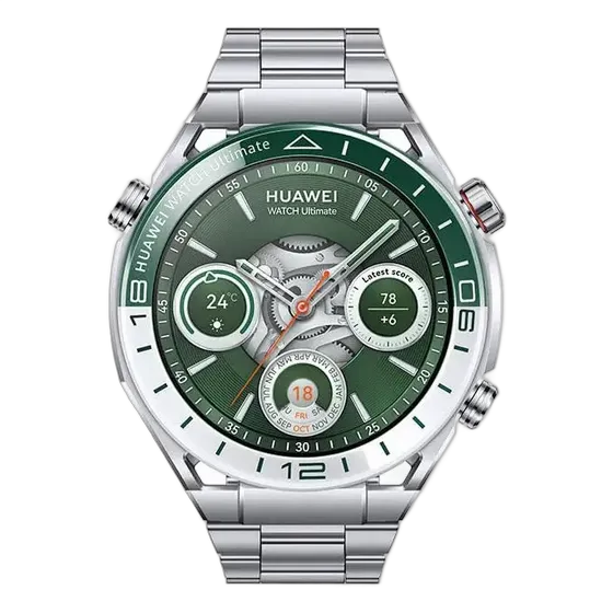 Huawei Watch Ultimate Smartwatch, Green, AMOLED Display, 48mm