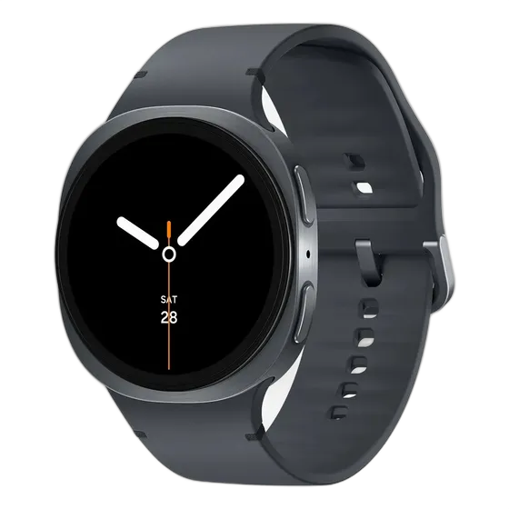Smartwatch Samsung Galaxy Watch 8 40mm BT GPS, White with Milanese Strap Dark Gray