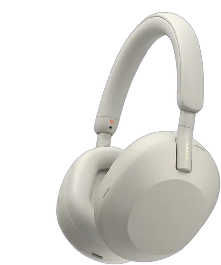 Sony WH-1000XM5 Wireless with Noise Cancelling Platinum Silver