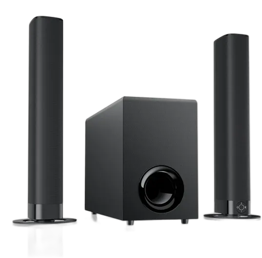 Funsmile KY-8000E Soundbar with Bluetooth Subwoofer for Smart TV