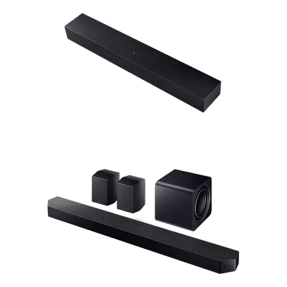 Samsung Soundbar HW-Q990F + Soundbar HW-B400F