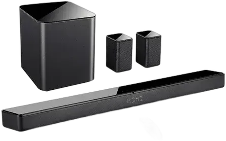 Soundbar Waveone Atlantic Ocean 5.1 Bluetooth HDMI ARC 300W Black