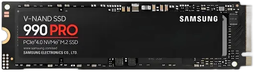 SSD 990 Pro Samsung 2TB NVMe M.2 2280 Read Up To 7450MB/s