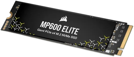 Corsair MP600 Elite 2TB M.2 PCIe Gen4 x4 NVMe SSD - M.2 2...