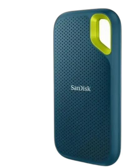 SanDisk Extreme External SSD 2TB SDSSDE61-2T00-G25M Dark Green