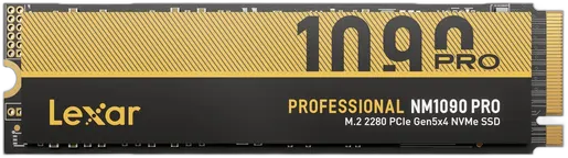 Lexar NM1090 Pro 4TB SSD PCIe Gen5 NVMe M.2 2280 Internal