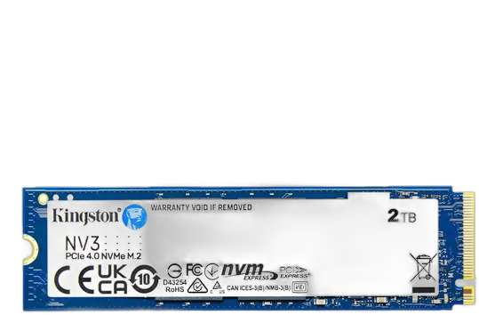 SSD M.2 NVMe 2280 Kingston 2TB NV3 PCIe 4.0 Up to 5000 MB/s