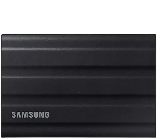 Samsung SSD 2TB External T7 Shield USB 3.2 MU-PE2T0S Black