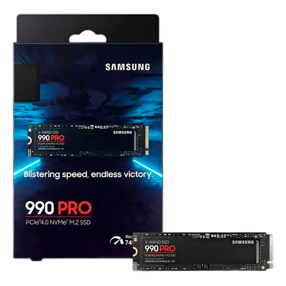SSD Samsung 990 Pro 2TB Pcie 4.0 X4 Nvme Up To 7450mb/s