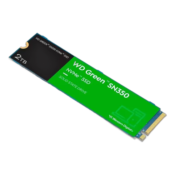 WD Green SN350 SSD 2TB M.2 2280 NVMe PCIe 3.0 3200MB/s