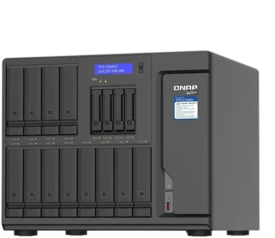 QNAP NAS Storage, Intel Xeon W-1250, 32GB RAM