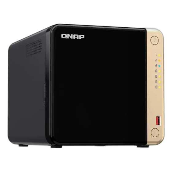 QNAP TS-464 NAS Storage 4 Bays 8GB 2GHz Quad-Core HDD SATA/SSD