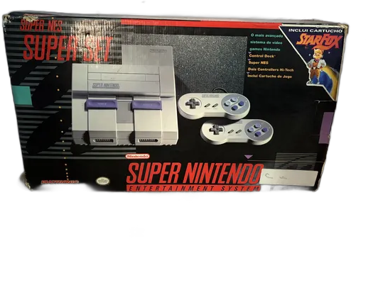 Super Nintendo In Box Playtronic with Complete Original Kit