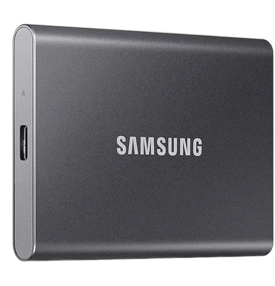 Samsung T7 4TB External Portable SSD USB 3.2 Gen 2 1050MB/s Black