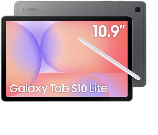 Samsung Galaxy Tab S10 Lite 5G Tablet, 128GB, 6GB RAM, 10.9" Screen, S Pen and Smartbook Cover Case Included