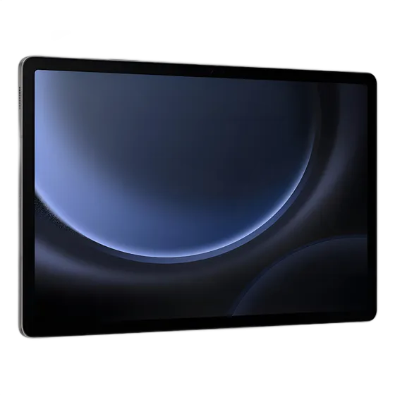 Samsung Galaxy Tab S9 FE+ 5G Tablet, 128GB, 8GB RAM, 12.4" 90Hz Immersive Display, Dual Rear Camera 8MP + 8MP UW, Front Camera 12MP Ultra Wide, Wifi 6, IP68, Android 14 Gray