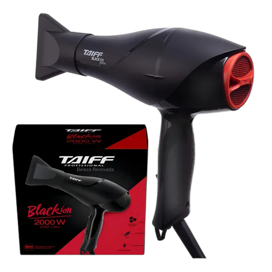 Taiff New Black Ion Professional Hair Dryer 2000w