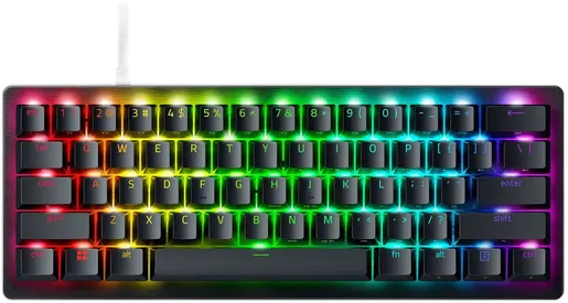 Razer Huntsman V3 Pro TKL Gaming Keyboard, Analog Optical Switches, Rapid Trigger, White
