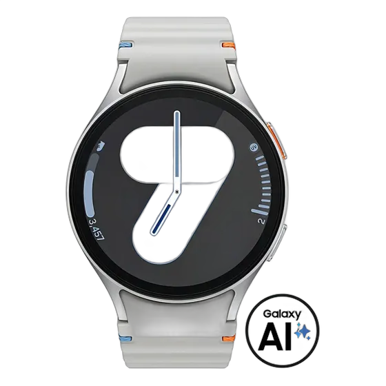 Samsung Galaxy Watch 7 Display 44mm 1.47" with FKM Band - Silver
