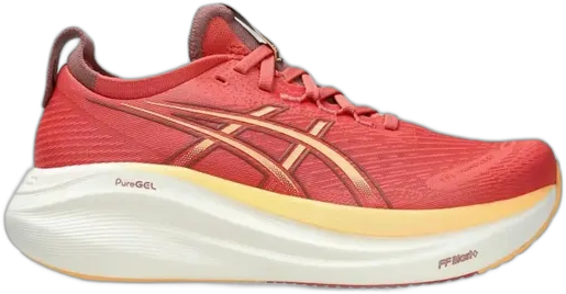 Asics Gel Nimbus 27 Pink Orange Women's Sneakers