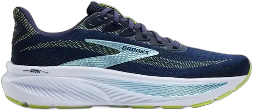 Brooks Ghost 17 Men's Shoes Blue/Yellow