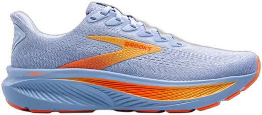 Brooks Ghost 17 Women's Running Shoes Blue + Orange