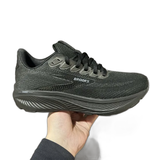 Brooks Ghost 17 Black Wide DNA Loft V3 Shoes