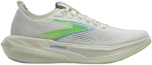 Brooks Hyperion 3 Women's White and Green Shoes