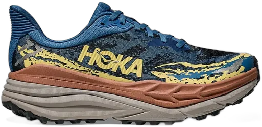 Hoka Stinson 7 Men's Shoes - Blue/Yellow