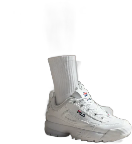 Kids' Casual Chunky Laminated Sneakers Disruptor Fila