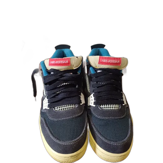 Nike Air Jordan 4 Retro Union Off Noir Men's Sneakers