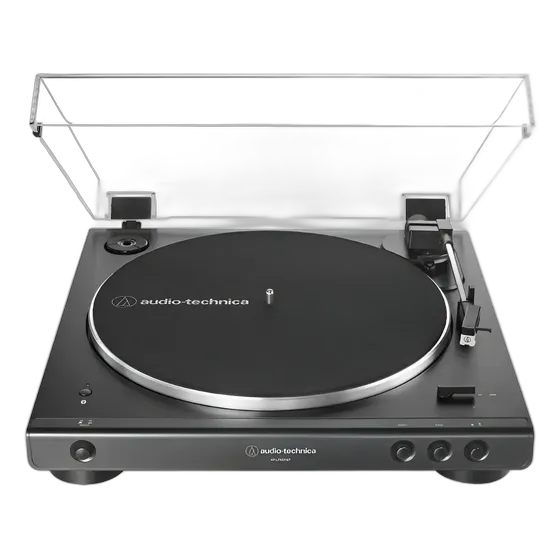 Audio-Technica AT-LP60X Bluetooth Automatic Vinyl Turntable, Black