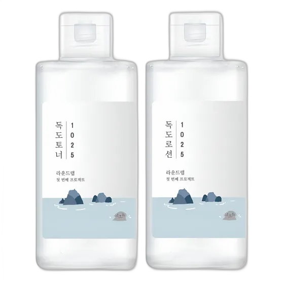 Skincare Toner Round Lab 1025 Dokdo + Dokdo Lotion 200ml