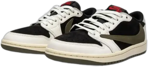 Travis Scott X Air Jordan 1 Low Olive