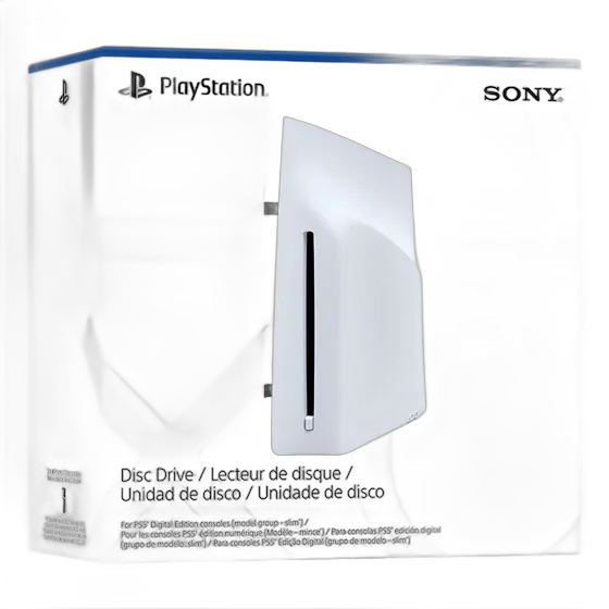 Playstation 5 Slim Disc Drive Color White