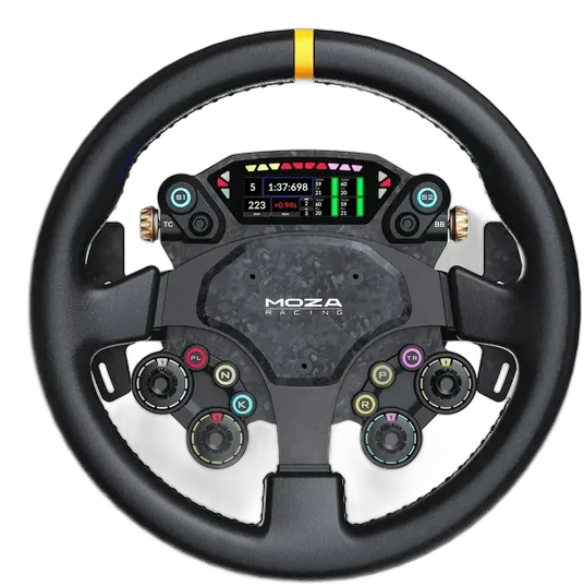 Moza Racing CS Pro Windows Simulator Steering Wheel Black