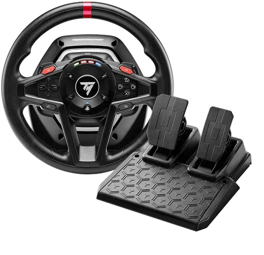 Thrustmaster T128 2Nm Force Feedback Racing Wheel • Speed LEDs • T2TM Magnetic Pedal • PS/PC